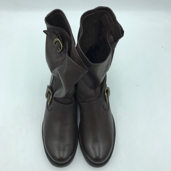 NEW IN BOX Fry Veronica Short Dark Brown 3240 - Picture 6 of 8